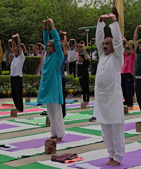 DMRC: Celebrating power of Yoga and well-being